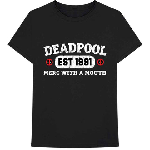 Marvel Comics Unisex T-Shirt: Deadpool Merc With A Mouth