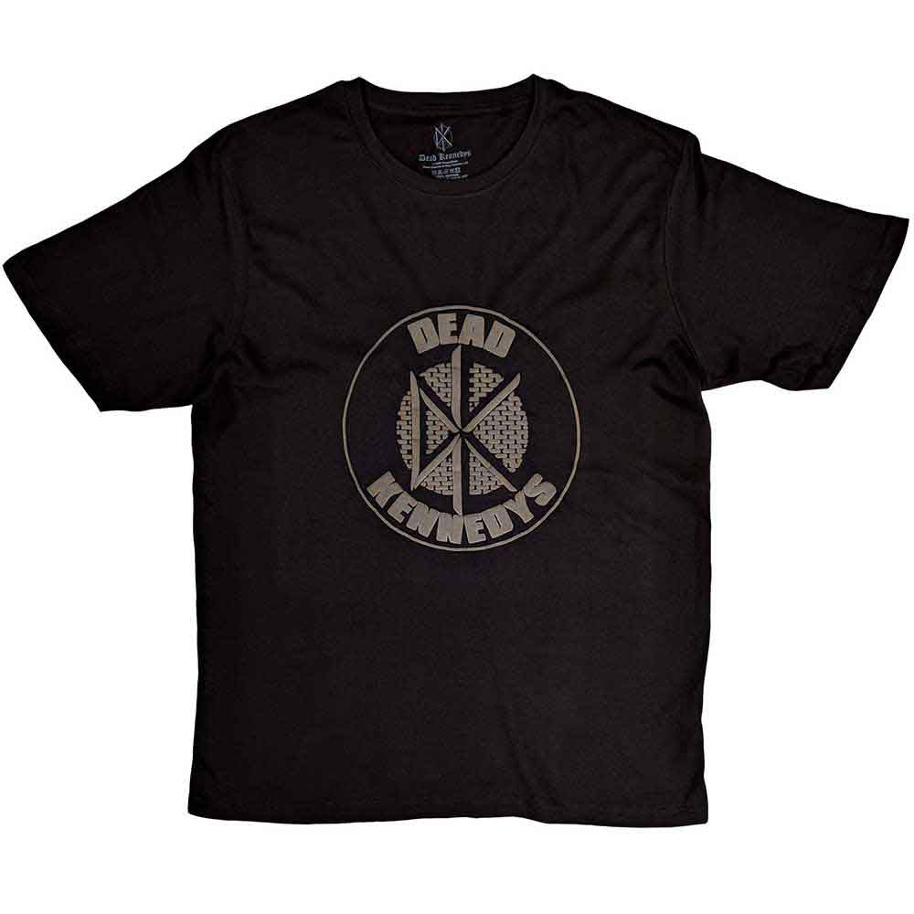 Black t-shirt with white Dead Kennedys circle logo, size XX-Large.