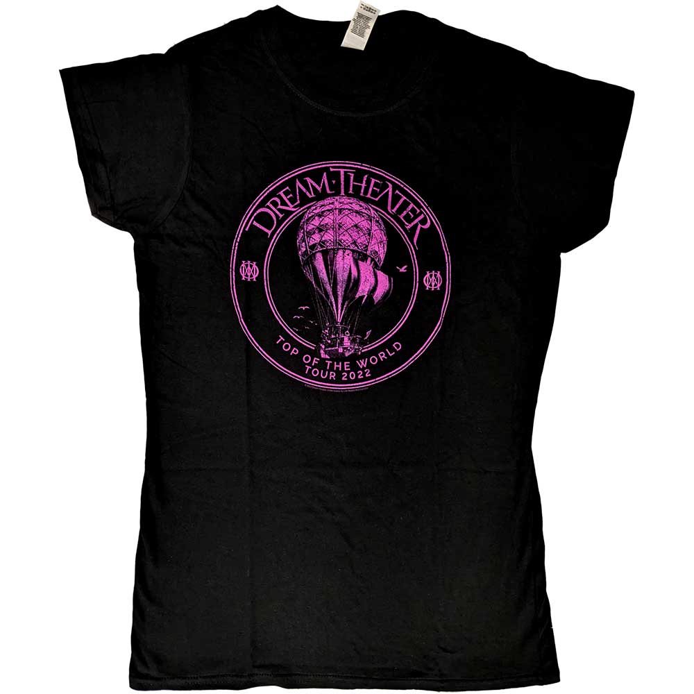Dream Theater Ladies T-Shirt: Hot Air Balloon TOTW Tour 2022