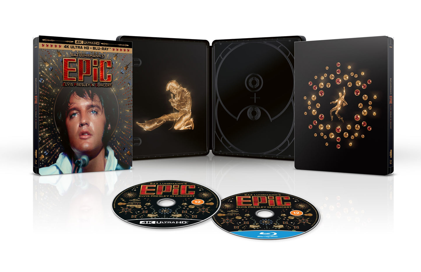 EPiC Elvis Presley in Concert 4k UHD/Blu-Ray Steelbook [Blu-ray]