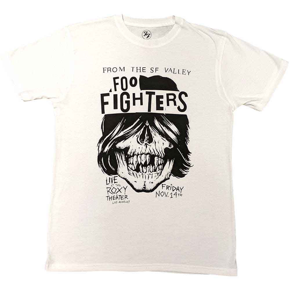 Foo Fighters Unisex T-Shirt: Roxy Flyer