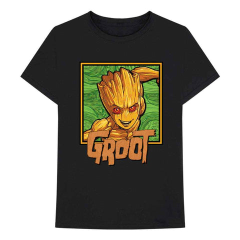 Marvel Comics Unisex T-Shirt: I am Groot - Groot Square