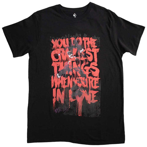 DC Comics Unisex T-Shirt: Harley Craziest Things