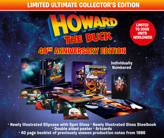 Howard the Duck: Collectors Edition 4k UHD [Blu-ray]