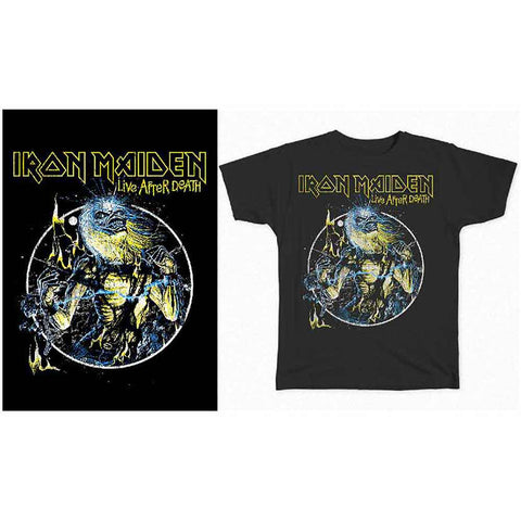 Iron Maiden Unisex T-Shirt: Live After Death