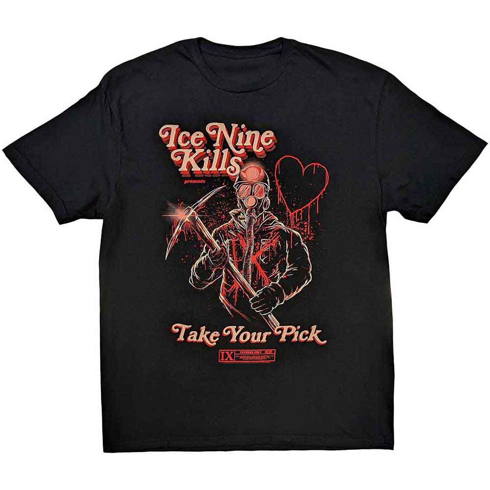 Ice Nine Kills Unisex T-Shirt: V-Day Miner (X-Large)