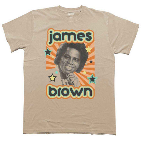 James Brown Unisex T-Shirt: Stars