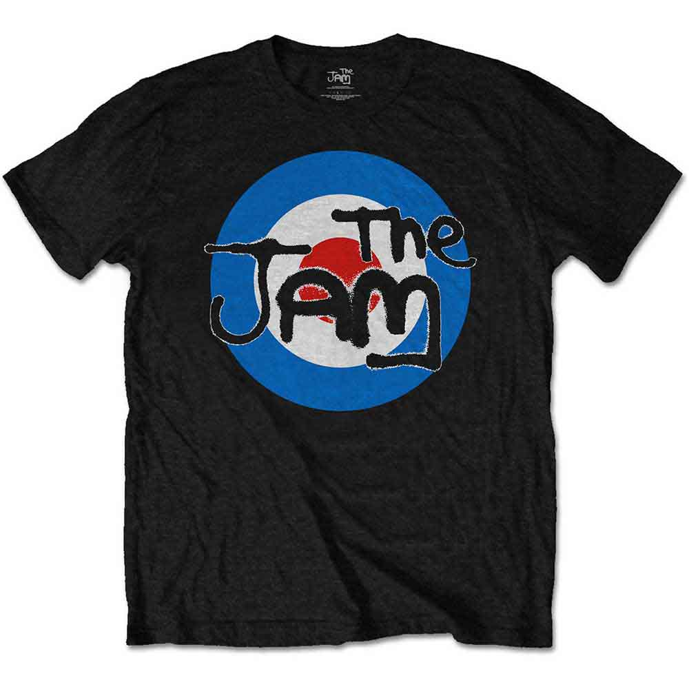 Band Monkey The Jam Kids T-Shirt Spray Target Logo White