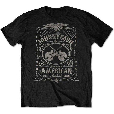 Johnny Cash Unisex T-Shirt: American Rebel