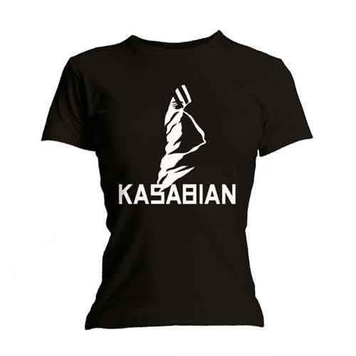 Kasabian Ladies T-Shirt: Ultra Black