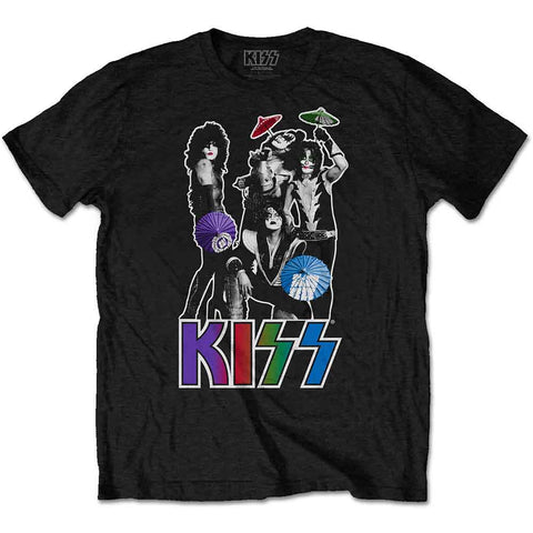 KISS Unisex T-Shirt: Umbrellas