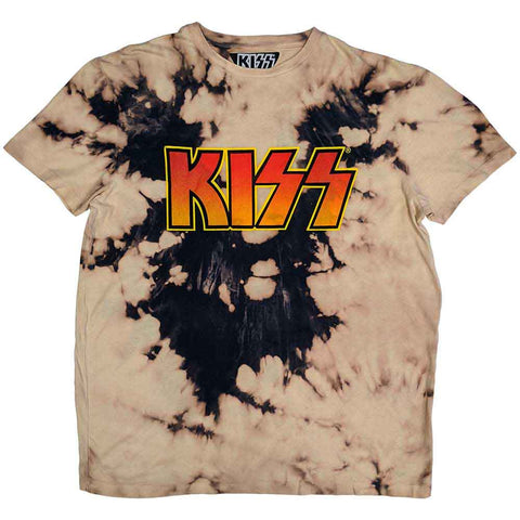 KISS Unisex T-Shirt: Classic Logo (Wash Collection)