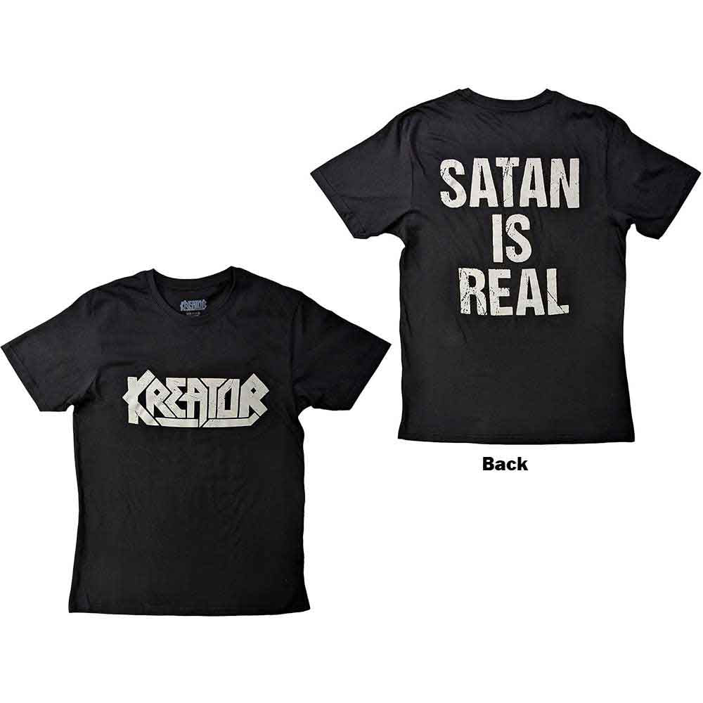 Kreator Unisex T-Shirt: Satan Is Real