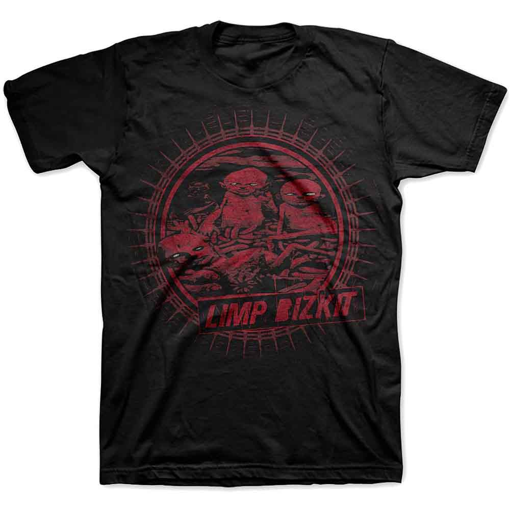 Limp Bizkit Unisex T-Shirt: Radial Cover (XX-Large)