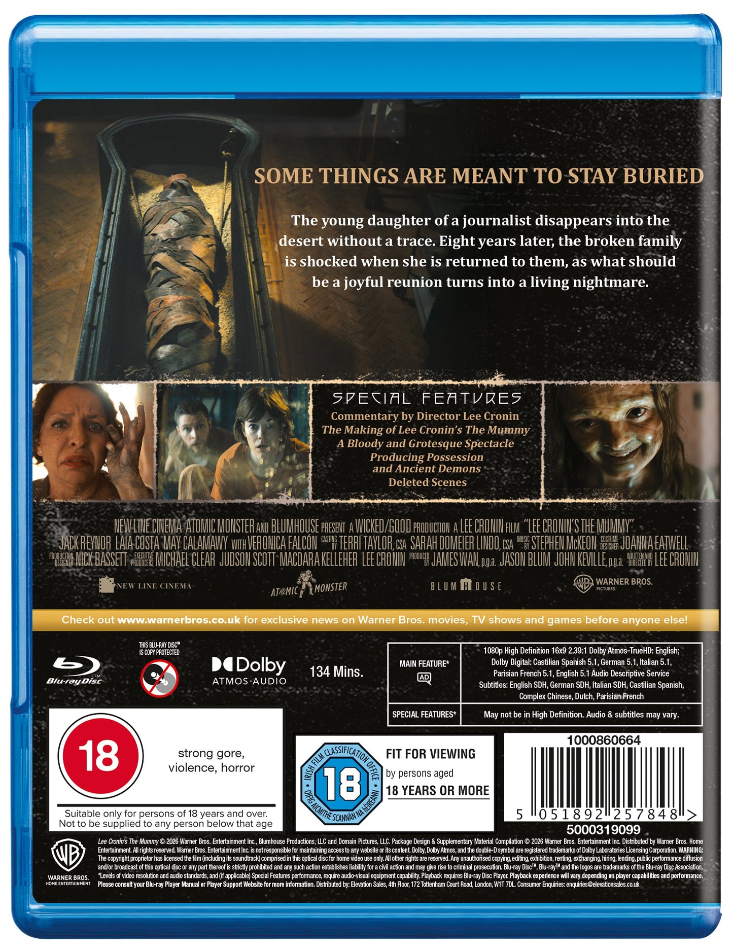 Lee Cronins The Mummy [2026] [Blu-ray]