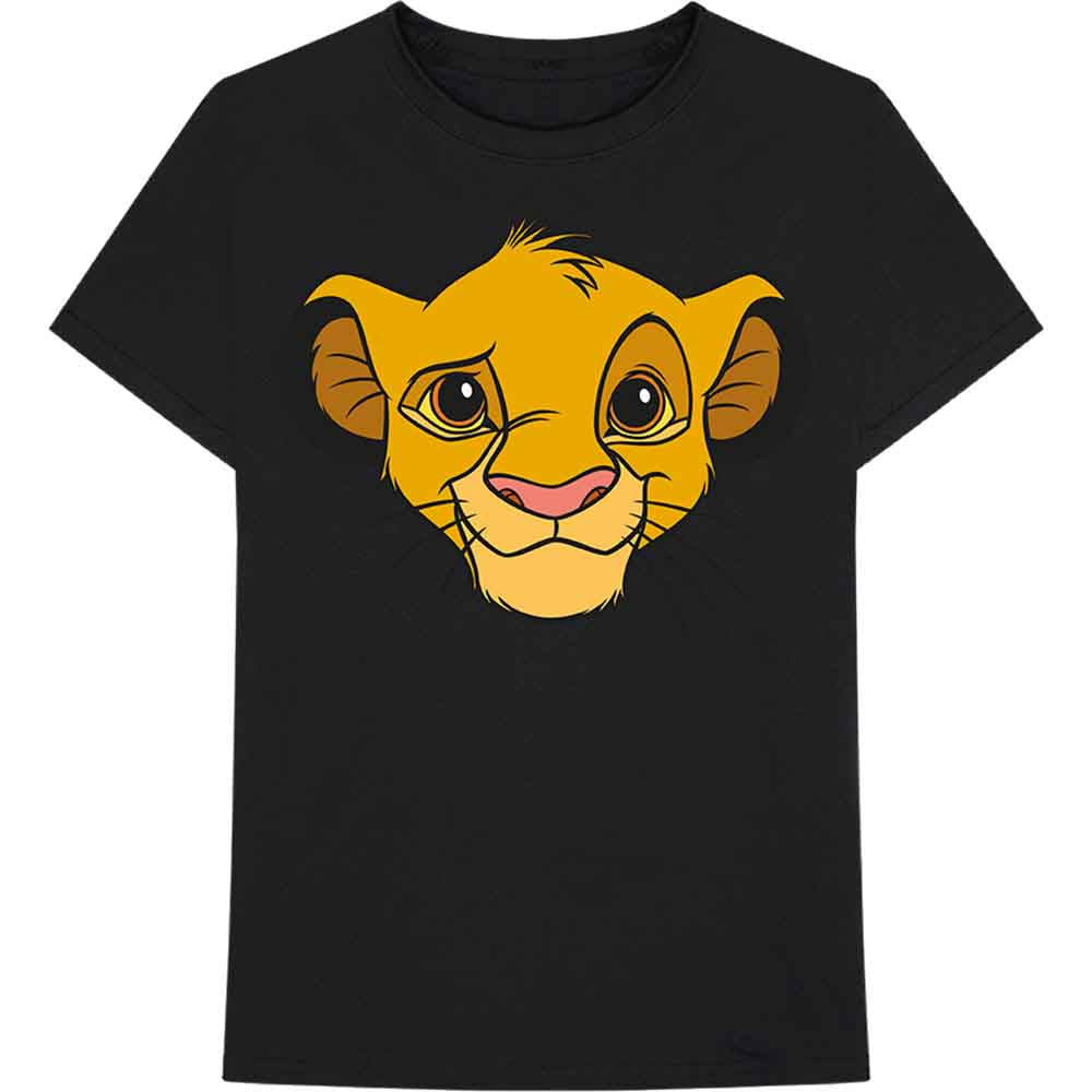 Disney Unisex T-Shirt: The Lion King Simba Face