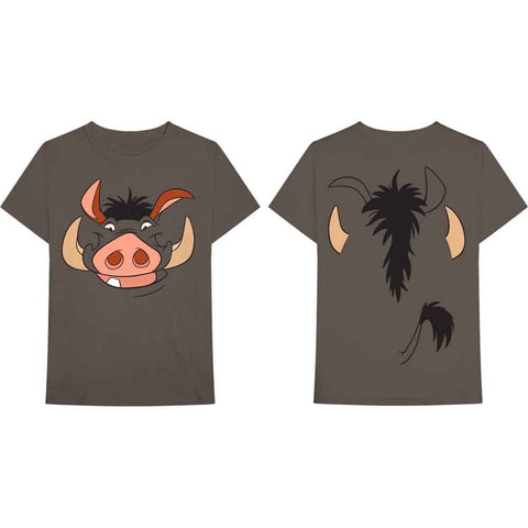 The Lion King Unisex T-Shirt: Pumbaa (Back Print)