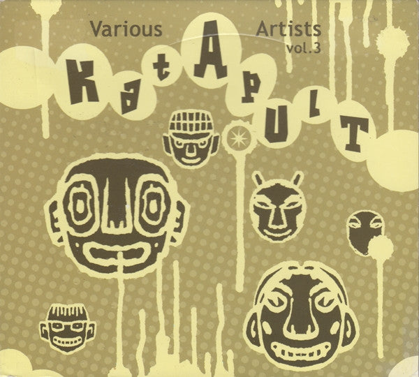 CD cover for “Katapult 3” featuring stylized faces and lettering.
