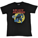 Marvel Comics Unisex T-Shirt: Black Panther Retro Comic