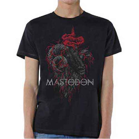 Mastodon Unisex T-Shirt: Rams Head Colour