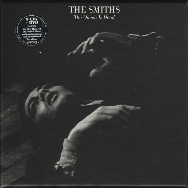 Black and white album cover for The Smiths’ “The Queen Is Dead.”