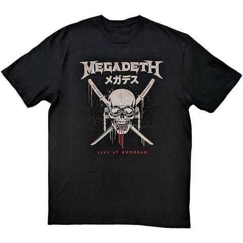 Megadeth Unisex T-Shirt: Crossed Swords