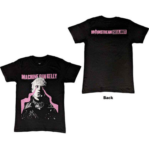 Machine Gun Kelly Unisex T-Shirt: Laser Eye (Back Print)