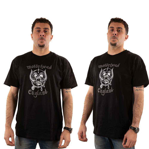 Motorhead Unisex T-Shirt: England (Embellished)