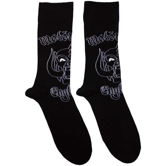 Motorhead branded ankle socks, likely black, sized UK 7-11.