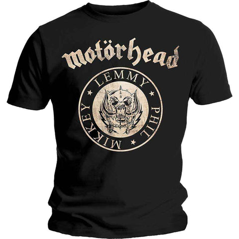 Motorhead Unisex T-Shirt: Undercover Seal Newsprint