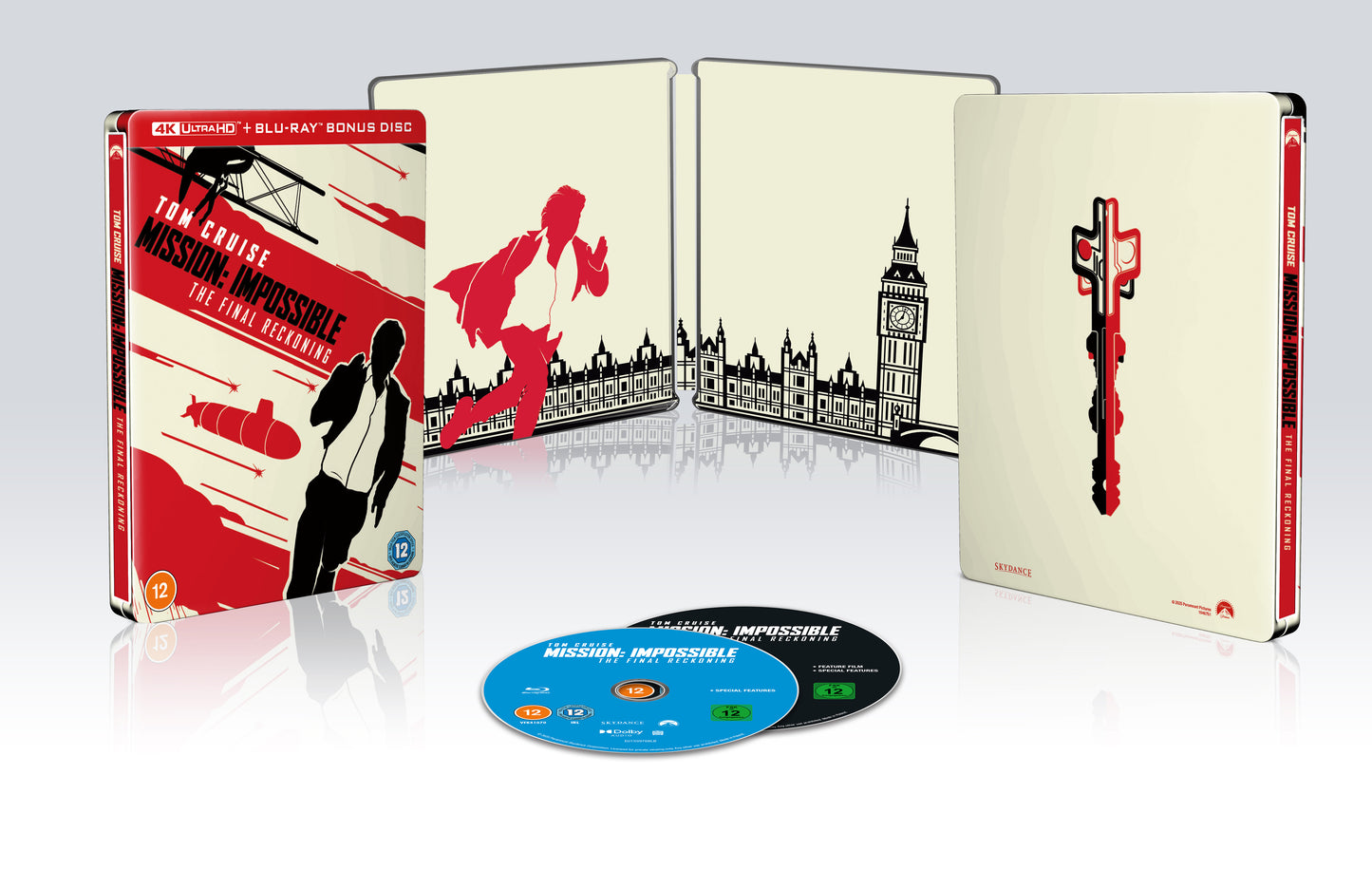 Mission: Impossible The Final Reckoning SteelBook UHD + Blu-ray [Blu-ray]