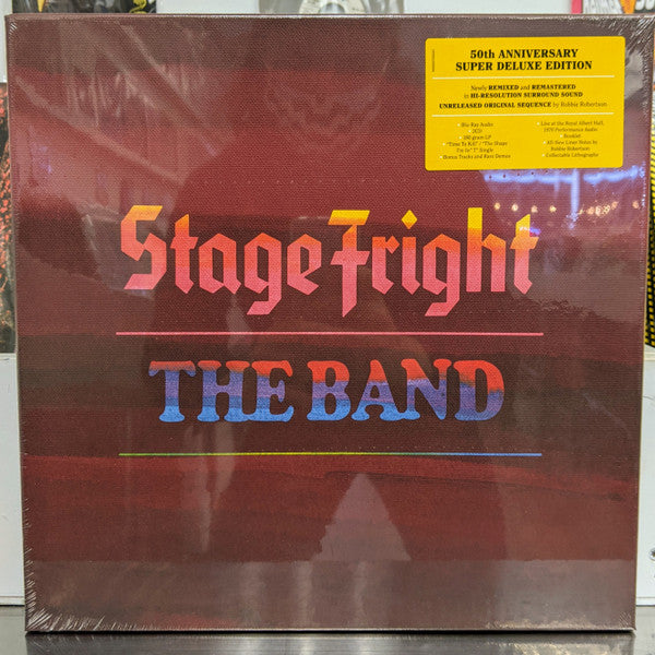 Fright Night" Blu-ray case with band imagery and yellow anniversary sticker.