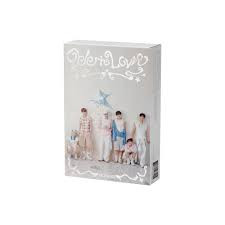 Nct Wish “Ode To Love” CD packaging with group portrait.