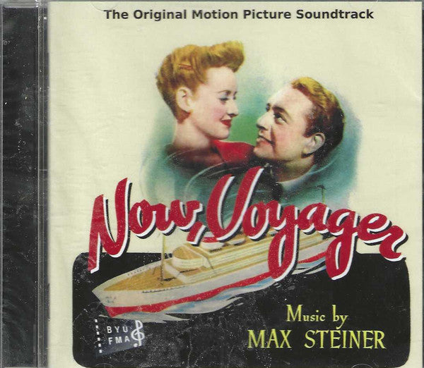 CD cover for "Now, Voyager" featuring Bette Davis and Paul Henreid.