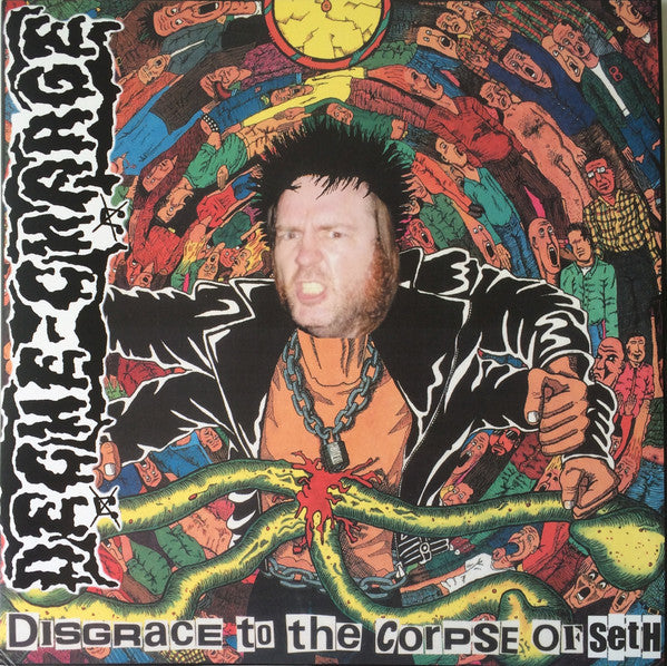 DVD cover for “Le Silence Est D`or” featuring a punk rock image.