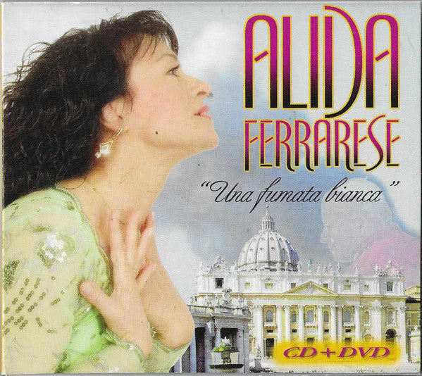 DVD cover featuring Alida Ferrarese and a view of St. Peter’s Basilica.