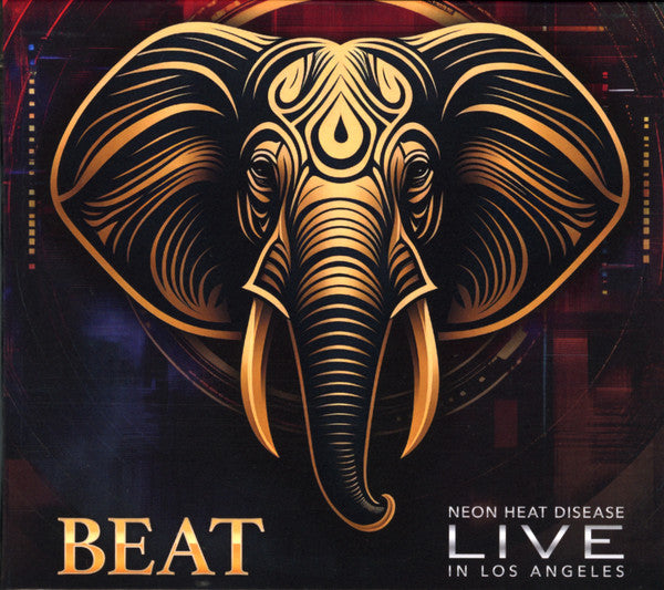 Blu-ray cover featuring a stylized golden elephant head against a dark background.