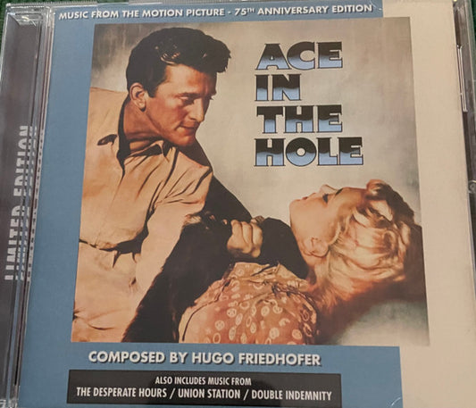 CD cover for "Ace In The Hole" featuring a dramatic film still.