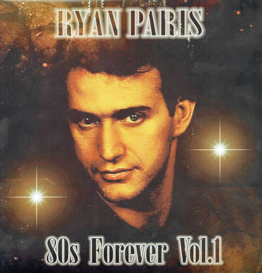 Ryan Paris album cover featuring a portrait with sparkling effects.