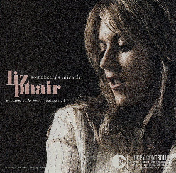 DVD cover featuring Liz Phair in a black and white portrait.