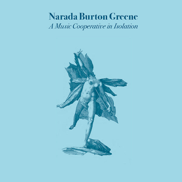 CD cover for Narada Burton Greene featuring a blue statue illustration.