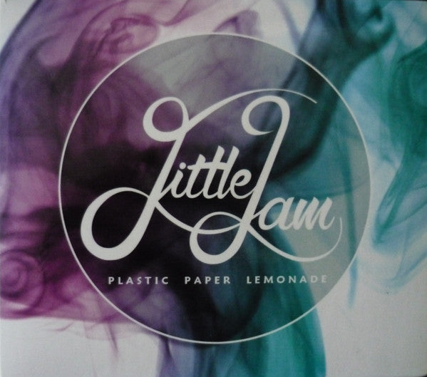 CD cover for "Littlelam - Plastic Paper Lemonade" with swirling colors.