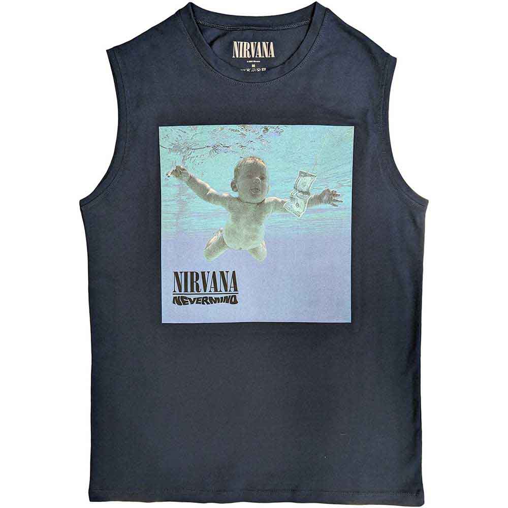 Nirvana Unisex Tank T-Shirt: Nevermind Album (XX-Large)