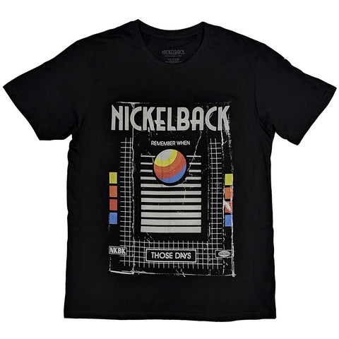 Nickelback Unisex T-Shirt: Those Days VHS