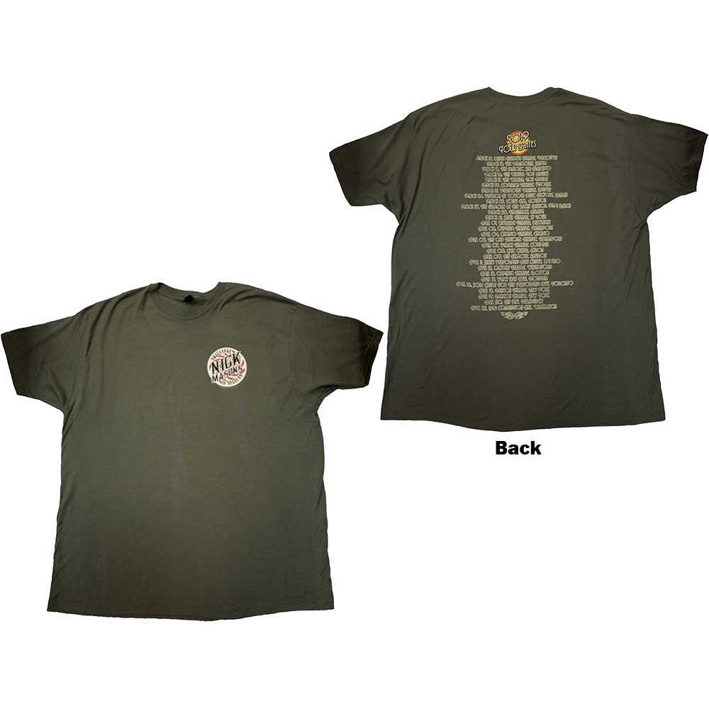 Nick Mason's Saucerful of Secrets Unisex T-Shirt: Tour 2019