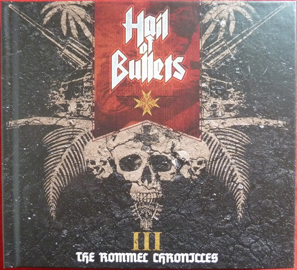 DVD cover for "Hail of Bullets III" with skull and red banner.