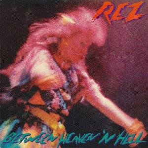 Album cover featuring a blurred figure in costume with red and blue text.