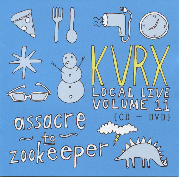 DVD cover with whimsical hand-drawn illustrations of objects and creatures.