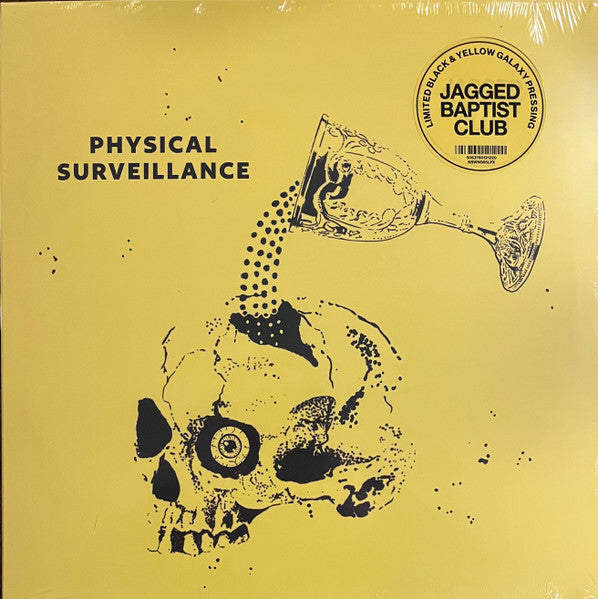 Jagged Baptist Club - Physical Surveillance (Galaxy Yellow / Black Vinyl) [VINYL]