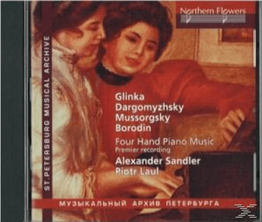 Various - Russian Four-Hand Piano Pieces: Glinka. Dargomyzhsky. Mussorgsky. Borodin [CD]